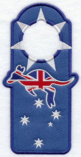 Australia Door Hanger (In-the-Hoop)