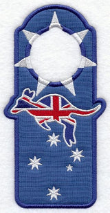 Australia Door Hanger (In-the-Hoop)