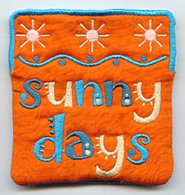 Sunny Days Coin Purse (In-the-Hoop)