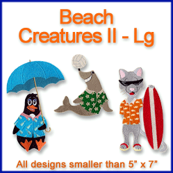 A Beach Creatures II Design Pack