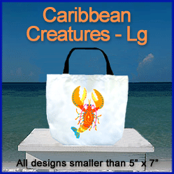 A Caribbean Creatures Design Pack