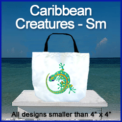 A Caribbean Creatures Design Pack