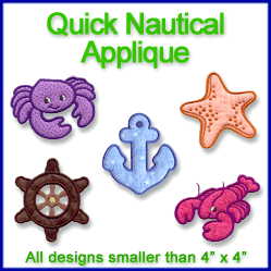 A Nautical Design Pack (Applique)