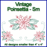 A Vintage Poinsettia Design Pack