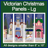 A Victorian Christmas Panels Design Pack