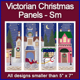 A Victorian Christmas Panels Design Pack