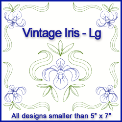 A Vintage Iris Design Pack