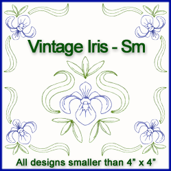 A Vintage Iris Design Pack
