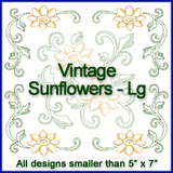 A Vintage Sunflowers Design Pack