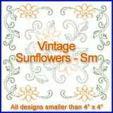 A Vintage Sunflowers Design Pack