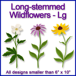 A Long-Stemmed Wildflowers Design Pack