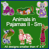 A Animals in Pajamas II Design Pack