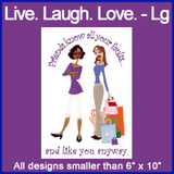 A Live, Laugh, Love Design Pack