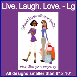 A Live, Laugh, Love Design Pack