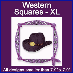 A Western Squares Design Pack