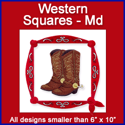 A Western Squares Design Pack