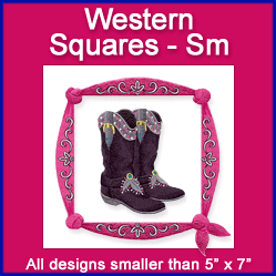 A Western Squares Design Pack