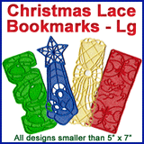 A Christmas Bookmarks (Lace) Design Pack