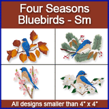 A Four Seasons Bluebirds Design Pack