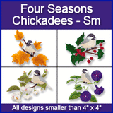 A Four Seasons Chickadees Design Pack