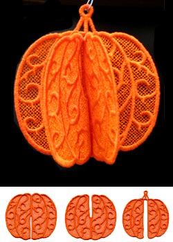 Pumpkin in 3D (Lace)