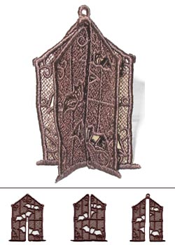 Window Bats in 3D (Lace)