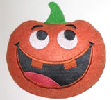 Jack-o-Lantern Halloween Stuffie (In-the-Hoop)
