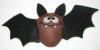 Bat Halloween Stuffie (In-the-Hoop)