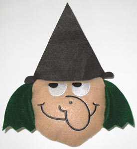 Witchy Woman Halloween Stuffie (In-the-Hoop)