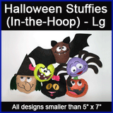 A Halloween Stuffies (In-the-Hoop) Design Pack