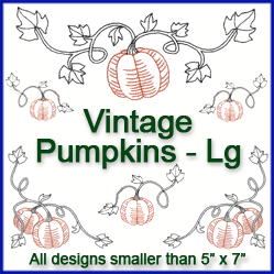 A Vintage Pumpkins Design Pack
