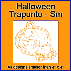 A Halloween Spooky Stitches Design Pack (Trapunto)