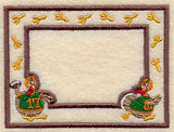 Touchdown Turkey Photo Frame (In-the-Hoop)