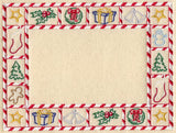 Candy Cane Christmas Photo Frame (In-the-Hoop)