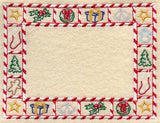 Candy Cane Christmas Photo Frame (In-the-Hoop)