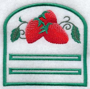 Strawberry Delight Notepad Holder (In-the-Hoop)