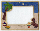 Christmas in Bethlehem Photo Frame (In-the-Hoop)