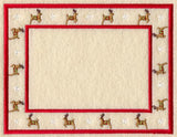Reindeer Photo Frame (In-the-Hoop)