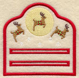 Moonlight Reindeer Notepad Holder (In-the-Hoop)