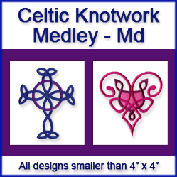 A Celtic Knotwork Medley Design Pack