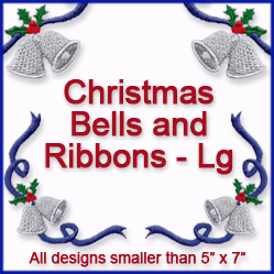 A Christmas Bells and Ribbons Design Pack