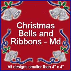 A Christmas Bells and Ribbons Design Pack