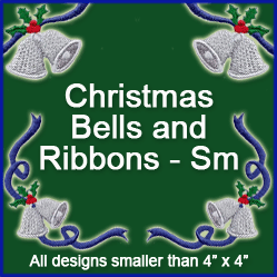 A Christmas Bells and Ribbons Design Pack