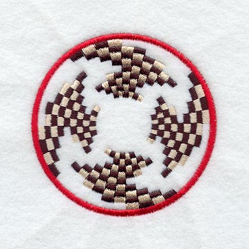 Native American Coaster 4 (In-the-Hoop)