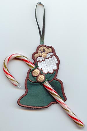 Kneeling Shepherd Candy Cane Holder (In-the-Hoop)