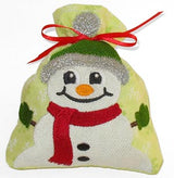 Smiling Snow Buddy Drawstring Bag (In-the-Hoop)