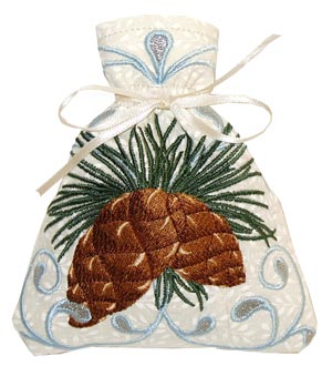 Winter Wonderland Drawstring Bag (In-the-Hoop)