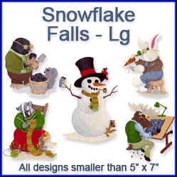 A Snowflake Falls Design Pack
