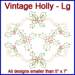 A Vintage Holly Design Pack