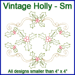 A Vintage Holly Design Pack